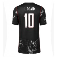 Kanada Jonathan David #10 Bortatröja Kvinnor VM 2026 Korta ärmar